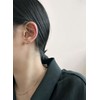 10k mini chubby heart earrings 3 sizes simple gold L