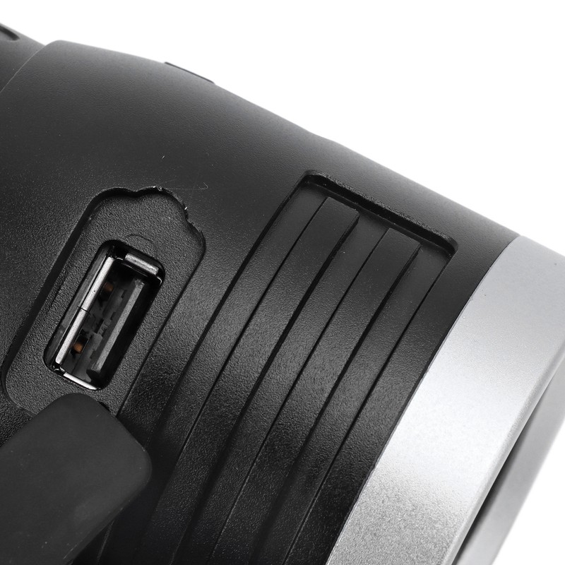 P50 Flashlight 3LED Long Range Flashlight 10000LM Stepless Dimming USB