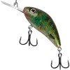 Salmo Rattlin Hornet Floating Wobbler, Salmo Colours: Green Gill Clear,