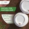 Love Nature Lid for paper cups, 300 ml, pack of