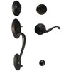 eBuilderDirect Dark Oil Rubbed Bronze Lock Door Lever Handle Entry/Privacy/Passage/Dummy/Deadbolt/Handleset