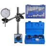 HOMKLV 0-1" Magnetic Base Dial Indicator Kit, 0.001" Resolution Precision
