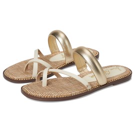 Sam Edelman Women's Tillie Flat Sandal, Modern Ivory, 9.5
