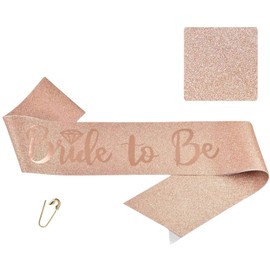Bride to Be Sash - Bridal sash - Bachelorette Party Decorations - Bridal Shower Supplies - Bride to Be Sash - Bridal Shower Party Wedding Decorations Party Favors Accessories