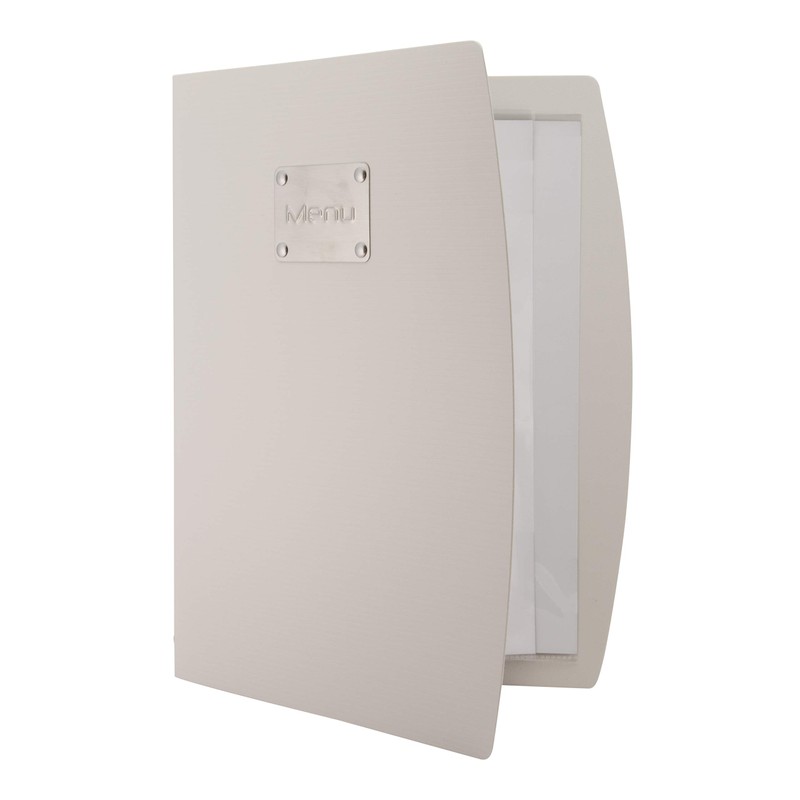 Securit Rio A4 Menu Holder with Fork Design and 1