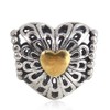 Fits DIY Charms Bracelet 925 Sterling Silver Bead Hollow Heart