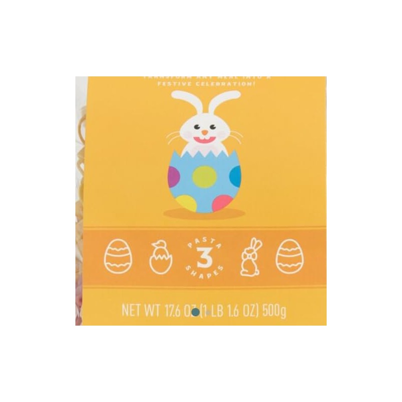 Generic Easter Bunny Egg and Chick Pasta Fun Shaped Holiday