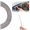 16Ft Car Silver Chrome Tape Molding Trim,Universal Car Door Trim