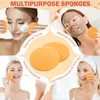 300 Count Compressed Facial Sponges Natural Face Sponges for Cleansing