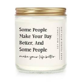 Shqiueos Thank You Candle Gifts for Women & Men Lavender Scented, Appreciation Gifts for Teacher, Nurse, Best Friend Birthday, Coworker Retirement Farewell Present, Boss Day Gift for Boss