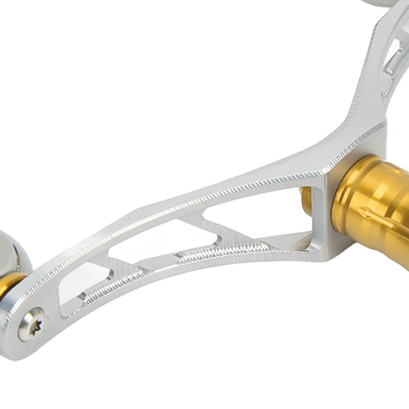 Spinning Double Reel Handle Aluminum Alloy Fishing Rocker Handle DIY