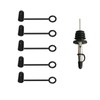 NentMent 20 Pack Liquor Bottle Pourers Cap Dust Cover Protective