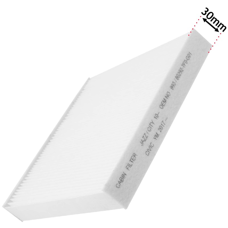 SPARES2GO Cabin Air Filter compatible with Honda City Civic CR-V