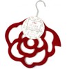 Red Rose Scarf - Belt or Tie Hanger