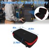 GAESHOW Tool Bag Black EVA Hard Shell Waterproof Mutispandex Hardware