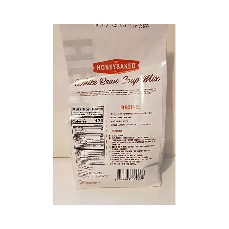 Honey Baked Ham Mixed Bean Soup Mix & White Bean