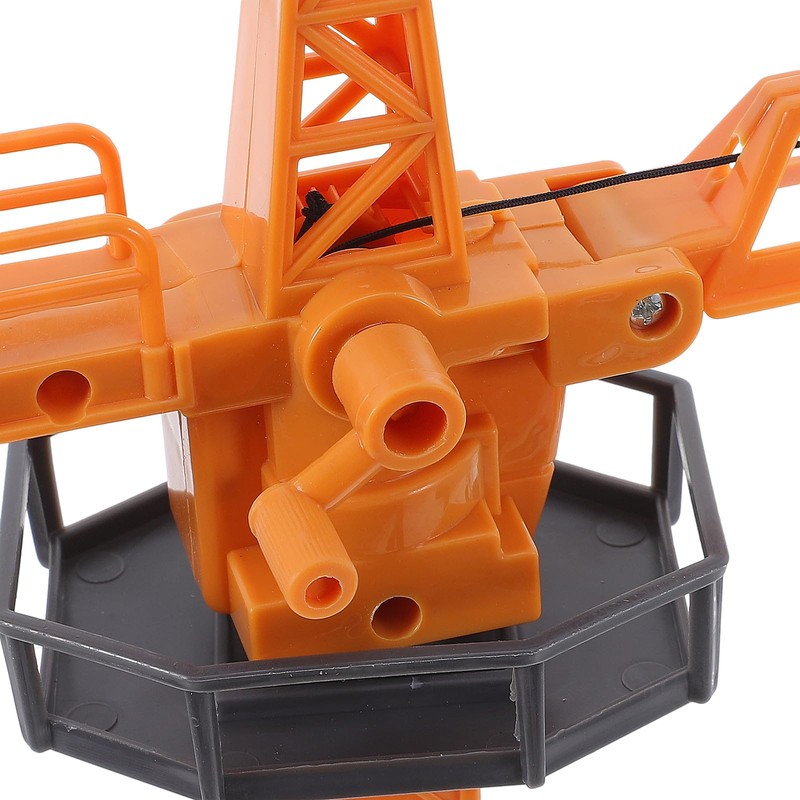 Sewroro Crane Truck Toy with Movable Parts 14.96 Inch Plastic
