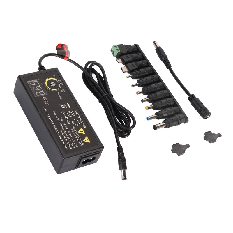 60W Universal Power Supply Adjustable DC 5V‑24V Variable Switching AC/DC