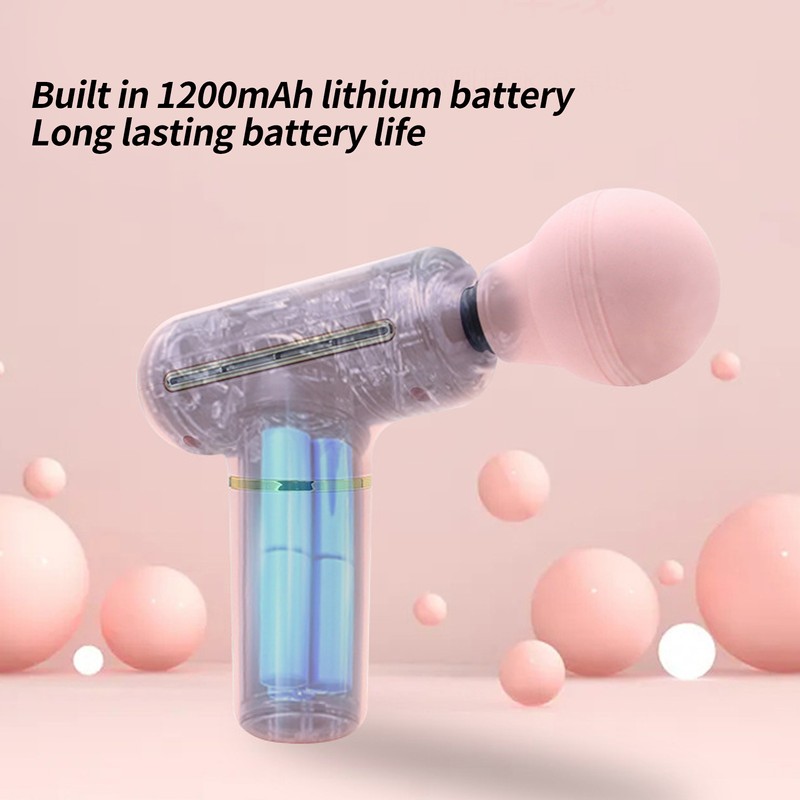 Mini Muscle Percussion Massager Deep Relaxation Portable Handheld 4 Speed