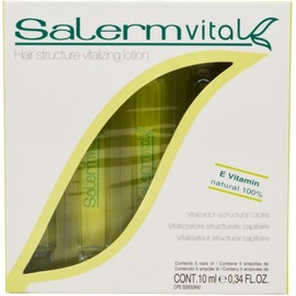 Salerm Vital Capillary Structural Vitalizer Ample 0.34oz x 5 (10ml x 5) by Salerm