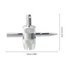 Tabanzhe Valve Core Remover Tool, 4 in 1 Tire Valve