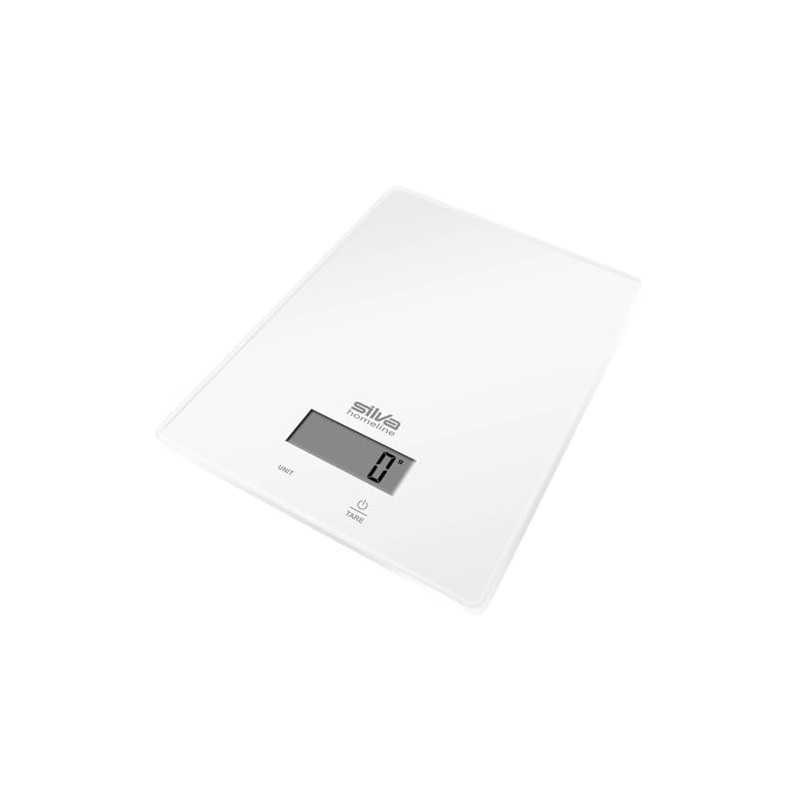 Silva-Homeline KW 100 Electronic Kitchen Scales Digital White Stylish Ultra