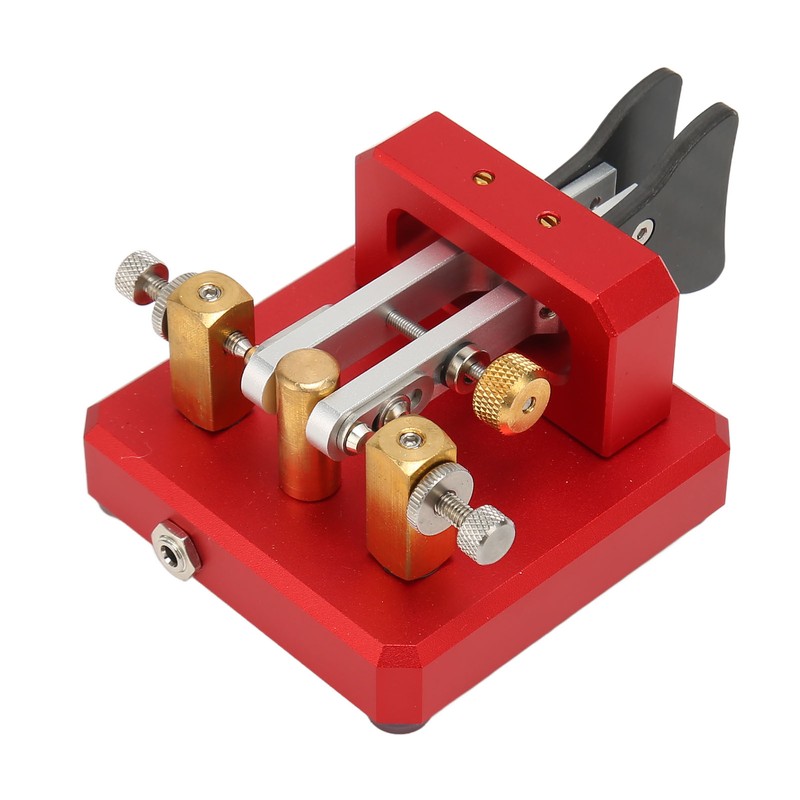 Morse Code Key Double Paddle Automatic Shortwave Portable CW Morse