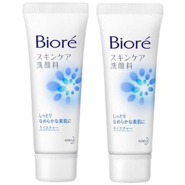 Biore Skin Care Facial Cleanser Moisture Mini 1.1 oz (30 g) x 2 Sets