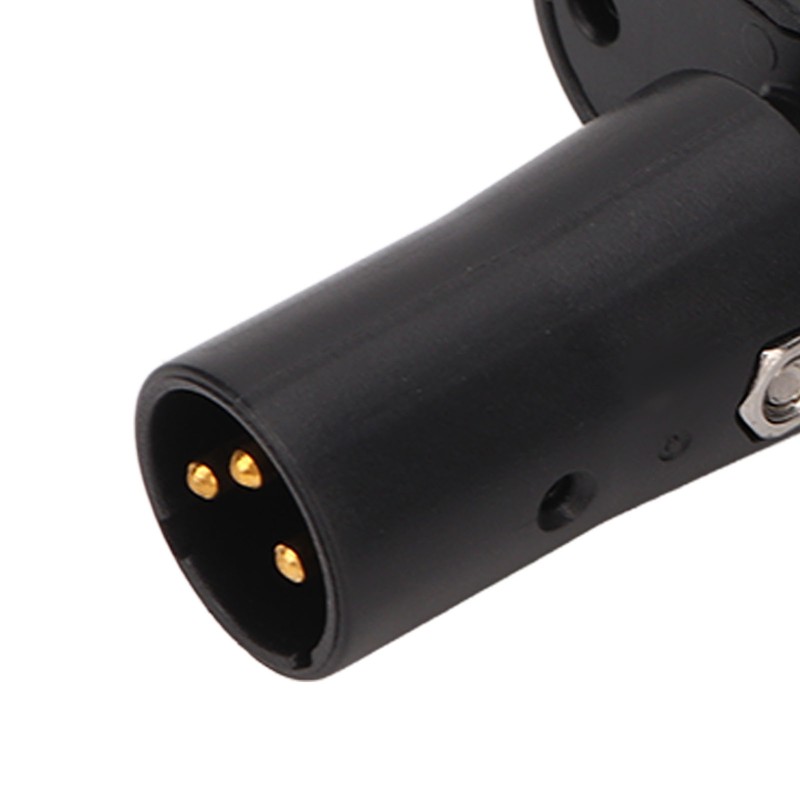 Electric Wheelchair Light 3 Pin XLR Head USB Charging Adjustable