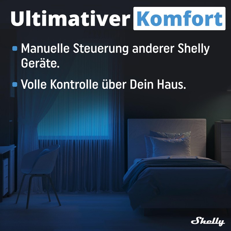 Shelly Wave i4 Z-Wave Smart Controller with 4 Digital Inputs