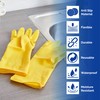 HOMESHOPA Household Rubber Gloves, 1 Pair Yellow Extra Thick Cleaning