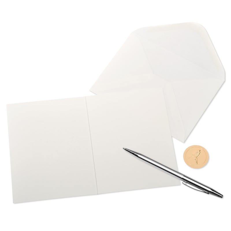 Papyrus Blank Pet Sympathy Card (Paw Prints on Our Hearts)