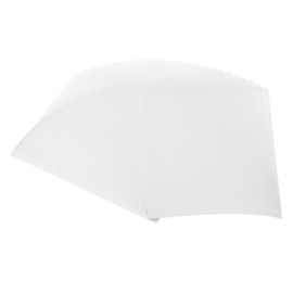 PATIKIL 40 Sheets Vellum Paper 8.5x11, Vellum Paper Printable Translucent Paper 93GSM for Invitations Laser Inkjet Printing Card Making Crafting Wedding Tracing, White