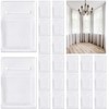 Jetec 28 Pieces Drapery Weights Vinyl Covered Drapery Iron Weights