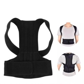 남자 남성 바른 자세 허리 어깨 고정 찍찍이 밴드 fCQ3+1nVD Posture Corrector Back Support Belt for Men
