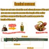 Nylon Livestock Collar Adjustable Cattle Collar with Cow Bell for