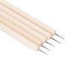 5pcs Tracing Stylus DIY, Leather Goods Leather Tools Making Wooden