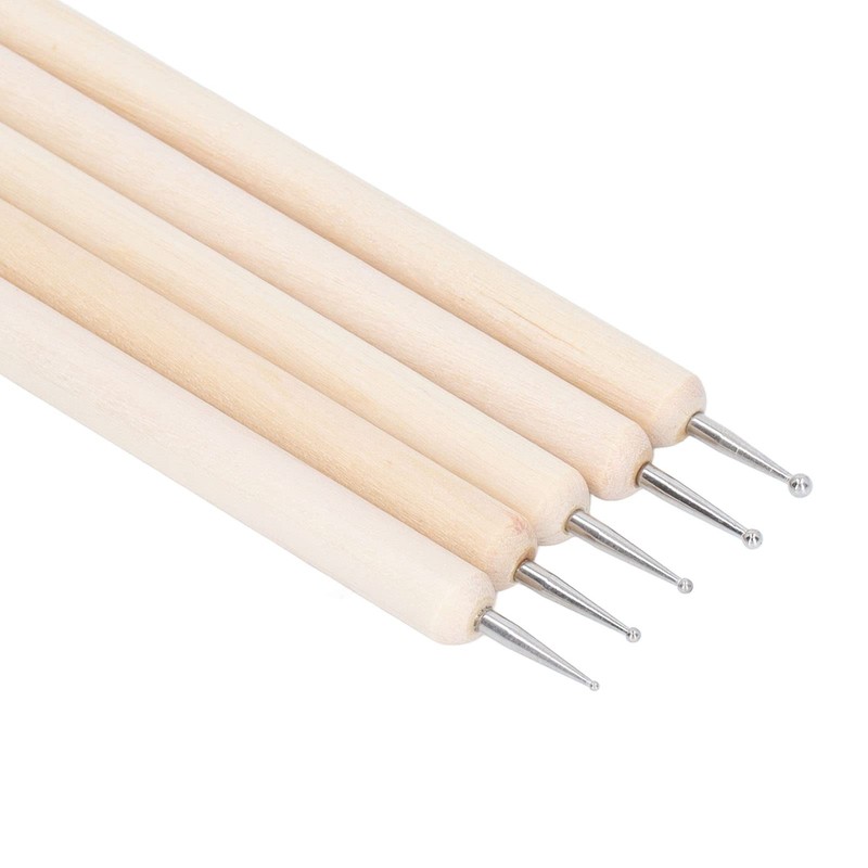 5pcs Tracing Stylus DIY, Leather Goods Leather Tools Making Wooden