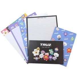 Kamiojapan TRUZ Volume Up Letter Set / Black Line Friends