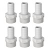 sourcing map PVC Barb Hose Fitting Connector Adapter 12mm or