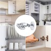 6 Pcs Kitchen Units Door Hinges, Soft Close Cupboard Wardrobe