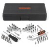 COMOWARE Socket Sets Metric & Standard/Ratchet Set, Mechanic Tools Set