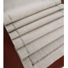 Handmade Hemstitched Natural Rectangle Table Runners (14*108 inch)
