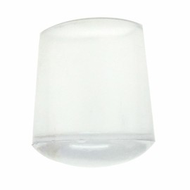 Micel CNT10 Clear Round End Piece Diameter 30 x 35 mm (Pack of 25)