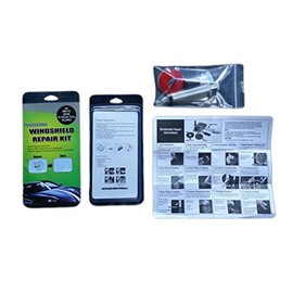 Crack Repair Windshield Repair Kit 2 Points (Stepping Stones, Scratches, Hole Filling, Repair)