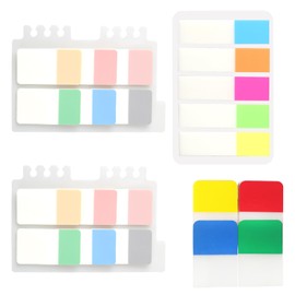 Maxqzin 500 Pieces Sticky Index Tabs, Page Markers for Binders Writable and Repositionable Index Tabs for Bible, Notebooks, Binder, File Folder, Planner and Journaling Supplies