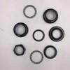 8pcs 1" Threaded Bicycle Headset Combo- Gas Motorized Bicycle (Black)