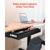 VEVOR Under Desk Drawer Slide Out, 33inch Under Desk Mounted