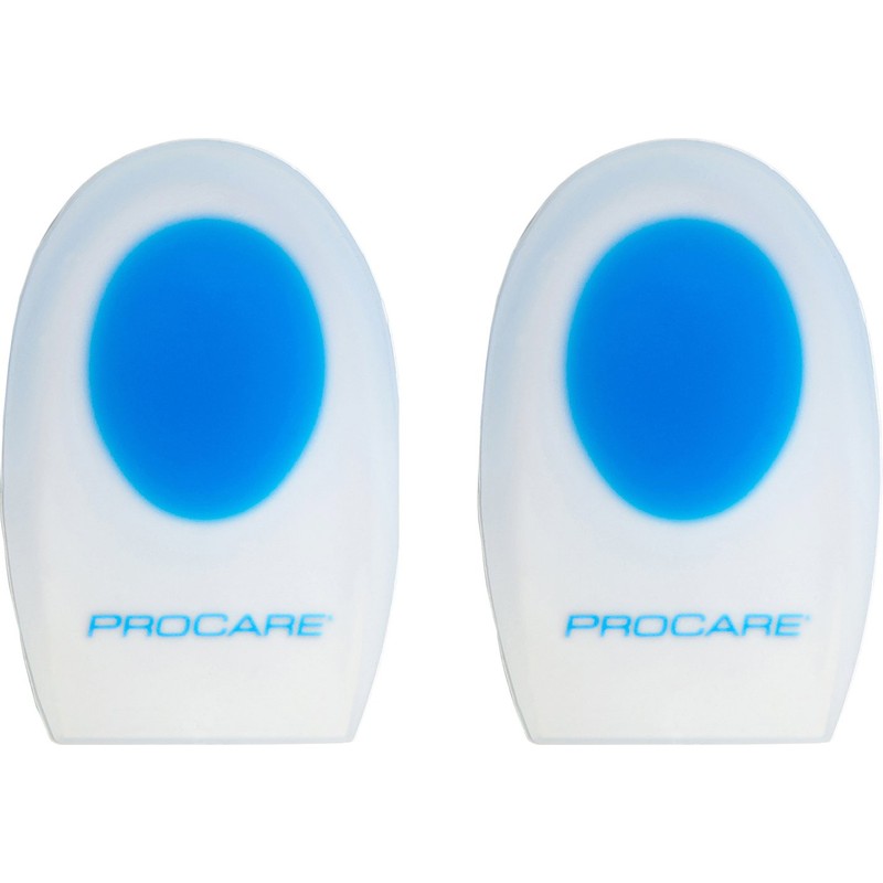 ProCare - Almohadillas de silicona para talón, 1 par, XS
