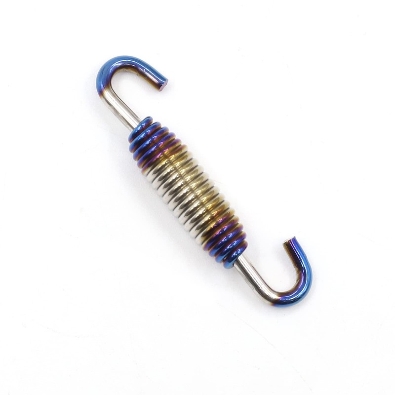 YnGia 2PCS 55mm Motorcycle Exhaust Pipe Spring, Universal Stainless Steel